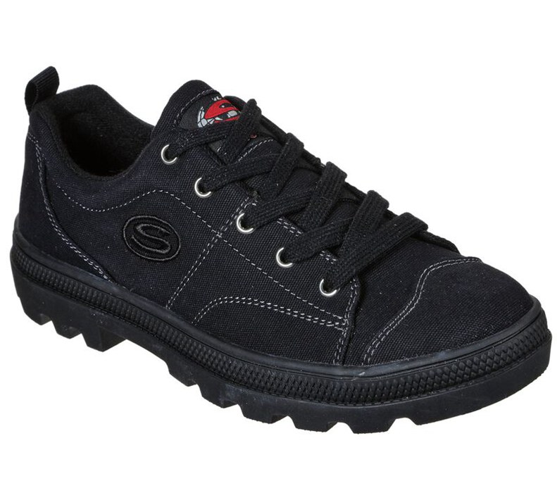 Skechers Dam Svarta Snörskor - Roadies - Total Color - Sverige (DWRTY-1392)